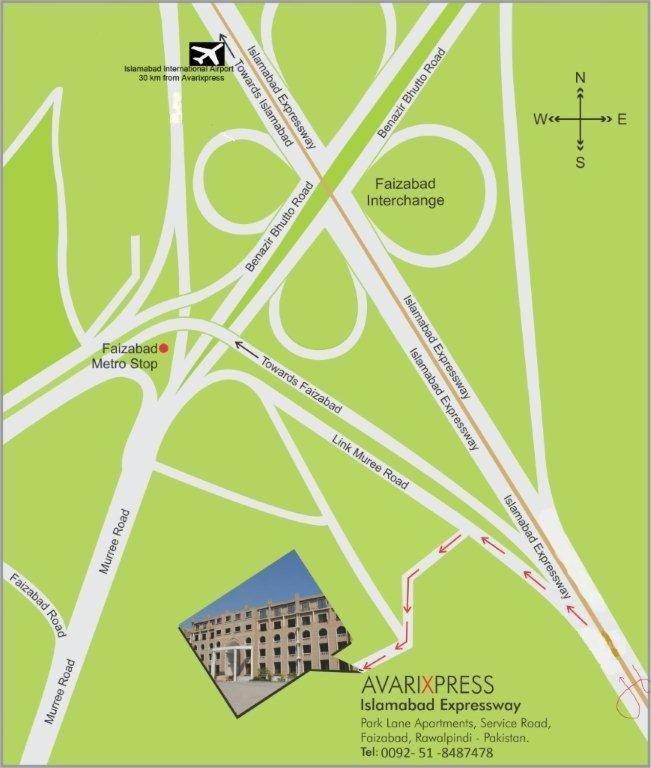 Avari Xpress, Islamabad Rawalpindi Dış mekan fotoğraf
